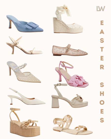 A little Easter shoe roundup.. some of my favorite heels + flats for your Easter looks 🫶🏻💛

#LTKSeasonal #LTKshoecrush