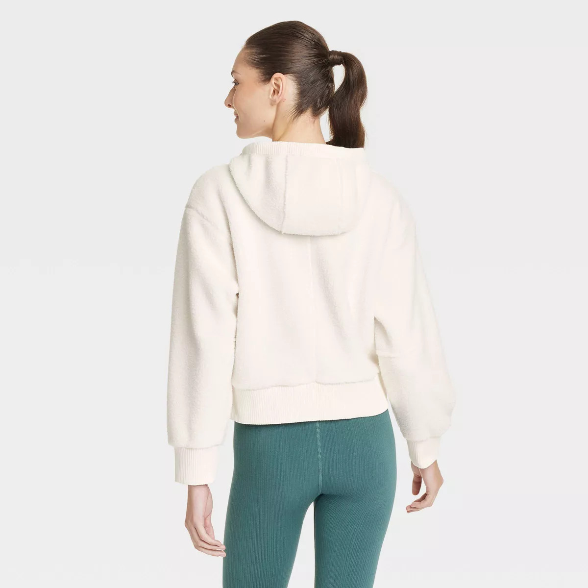 Women's High Pile Fleece Jacket - All In Motion™ | Target