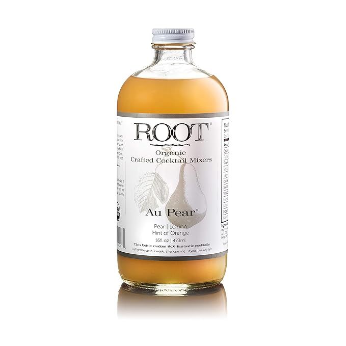 Root Organic Cocktail Mixer | Au Pear | Handcrafted, Natural Cocktail Mix with Pear, Lemon, and H... | Amazon (US)