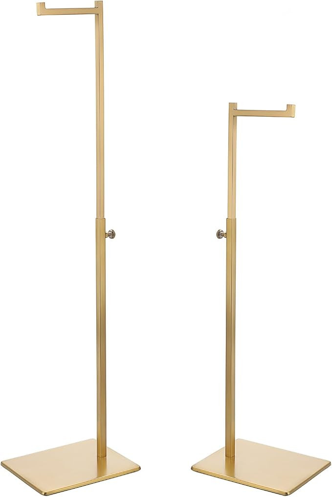 OLegei Set of 2 Handbag Display Stands Rack Adjustable Height Purse Display Holder- 7-type Hook, ... | Amazon (UK)