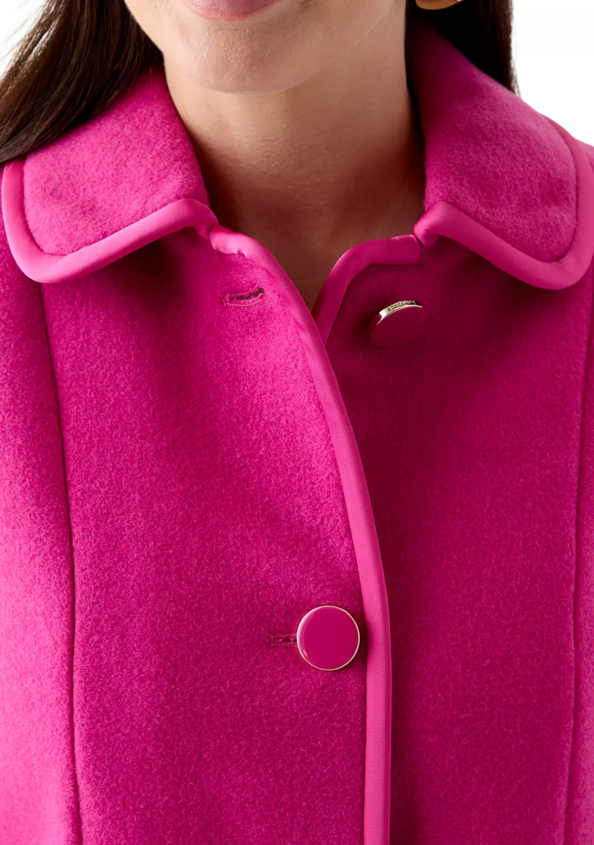 Women's Single Breasted Wool Coat | Belk