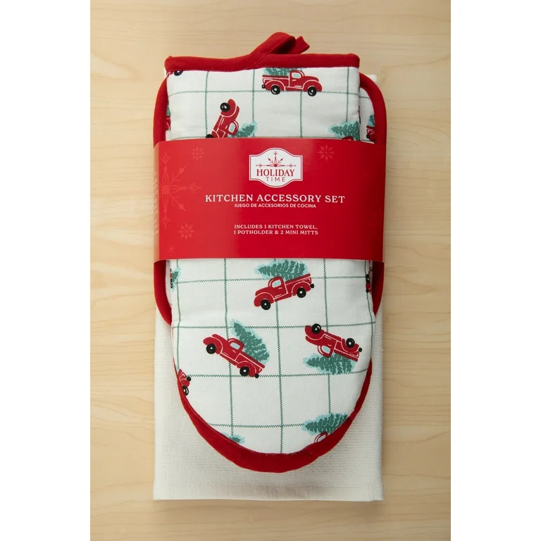 Holiday Time, 4 Piece Kitchen Set Truck Theme | Walmart (US)