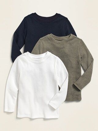Unisex Long-Sleeve Thermal Tee 3-Pack for Toddler | Old Navy (US)