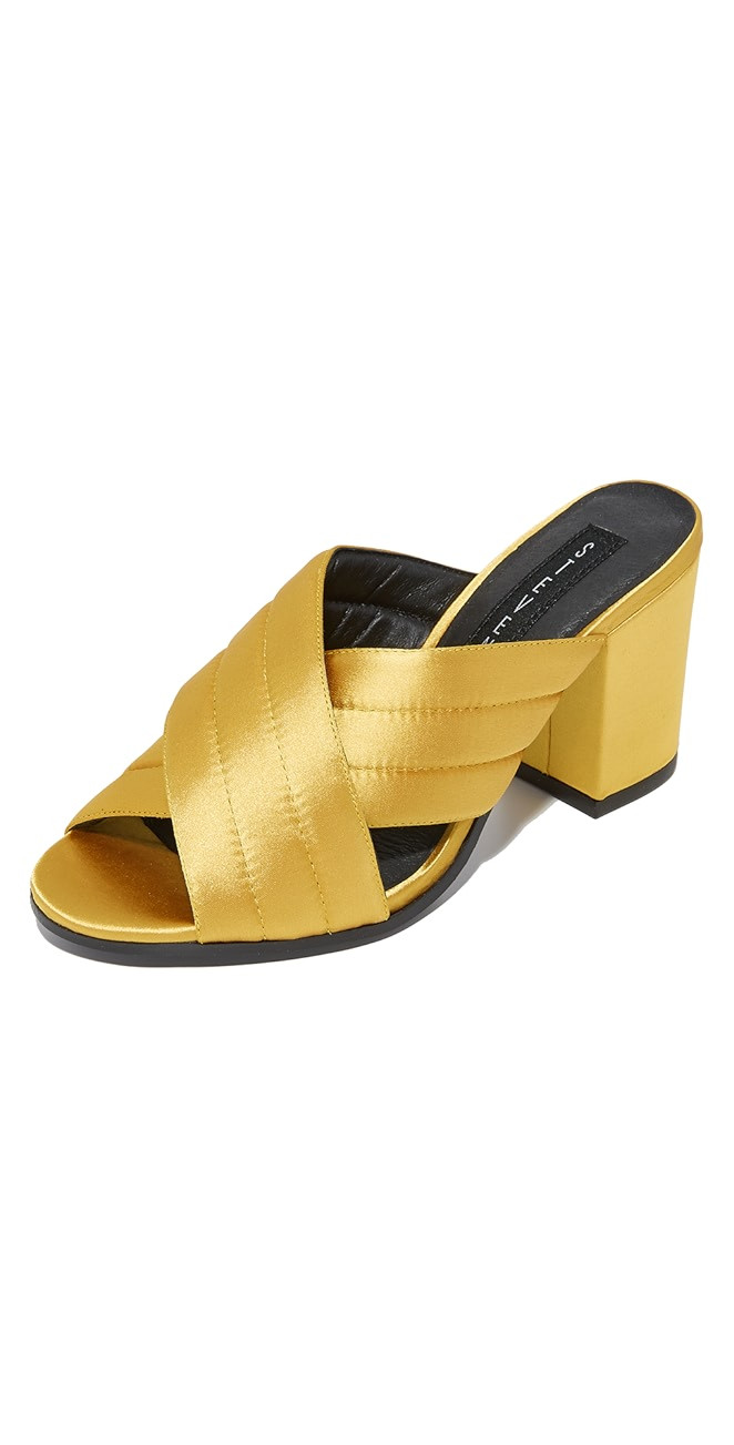 Zada Satin Mules | Shopbop