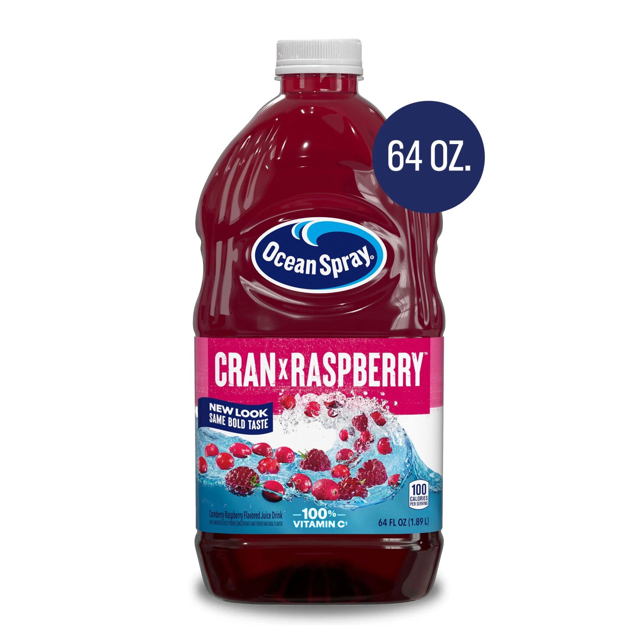 Ocean Spray® Cran-Raspberry® Cranberry Raspberry Juice Drink, 64 fl oz Bottle | Walmart (US)