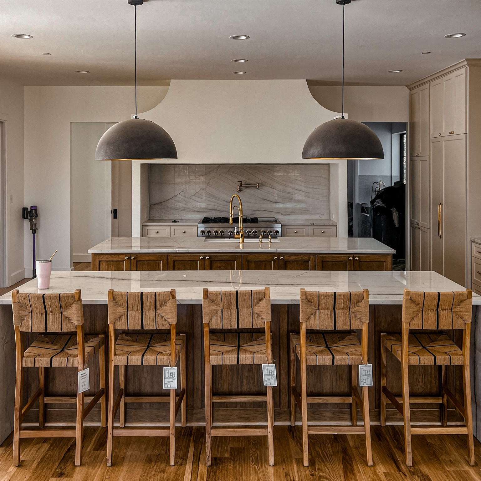 Living for these barstools to add the perfect texture to my new kitchen!

#LTKhome