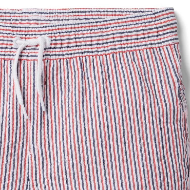 Striped Seersucker Swim Trunk | Janie and Jack