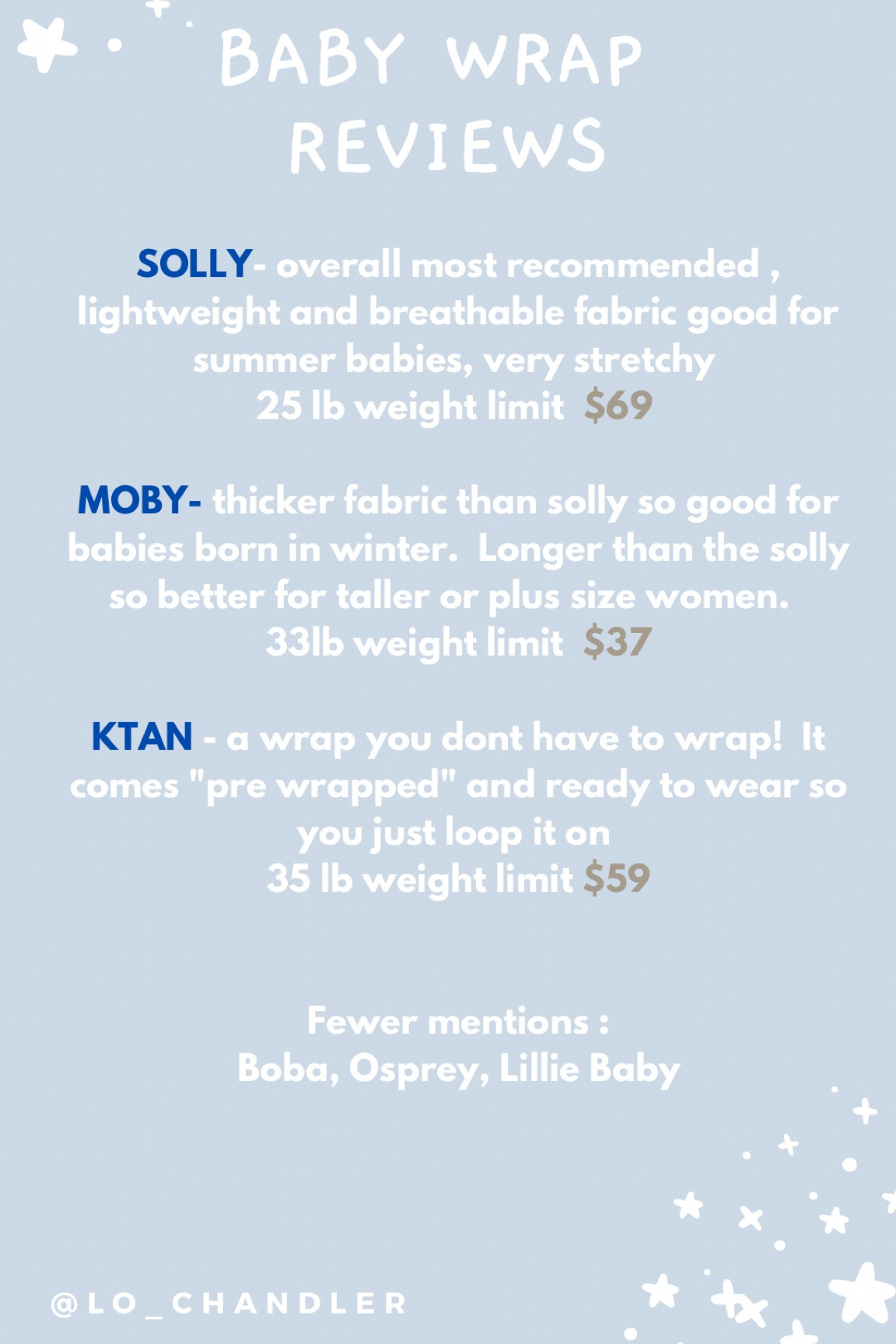 Top baby wrap reviews from Instagram audience 


#LTKbump #LTKfamily #LTKbaby