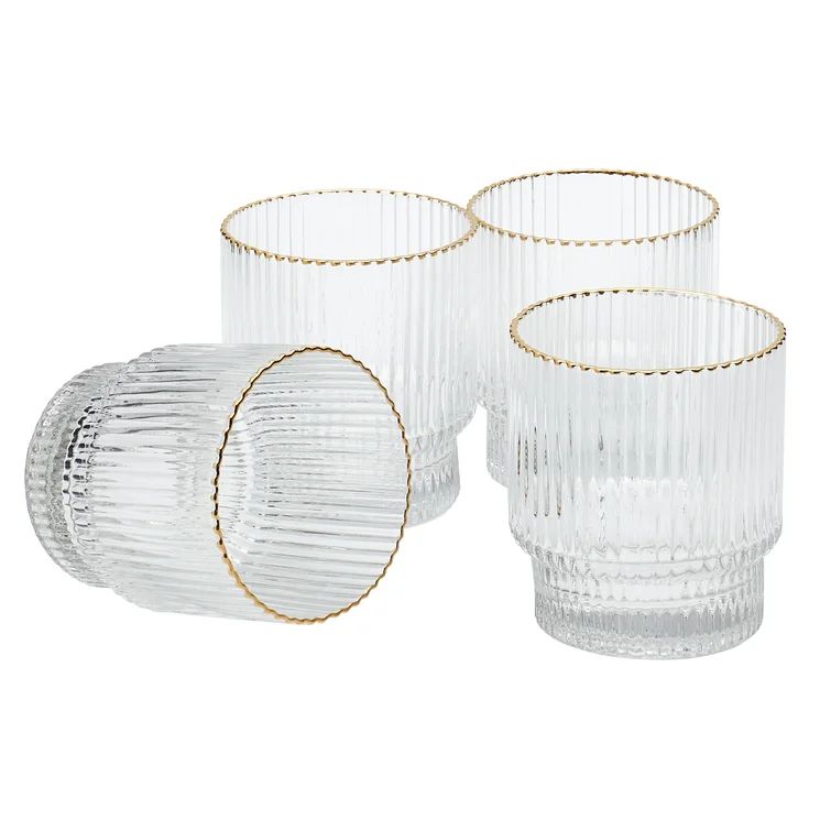 Warba 12 oz. Whiskey Glass (Set of 4) | Wayfair North America