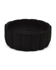 Scalloped Wooden Bowl | Marshalls