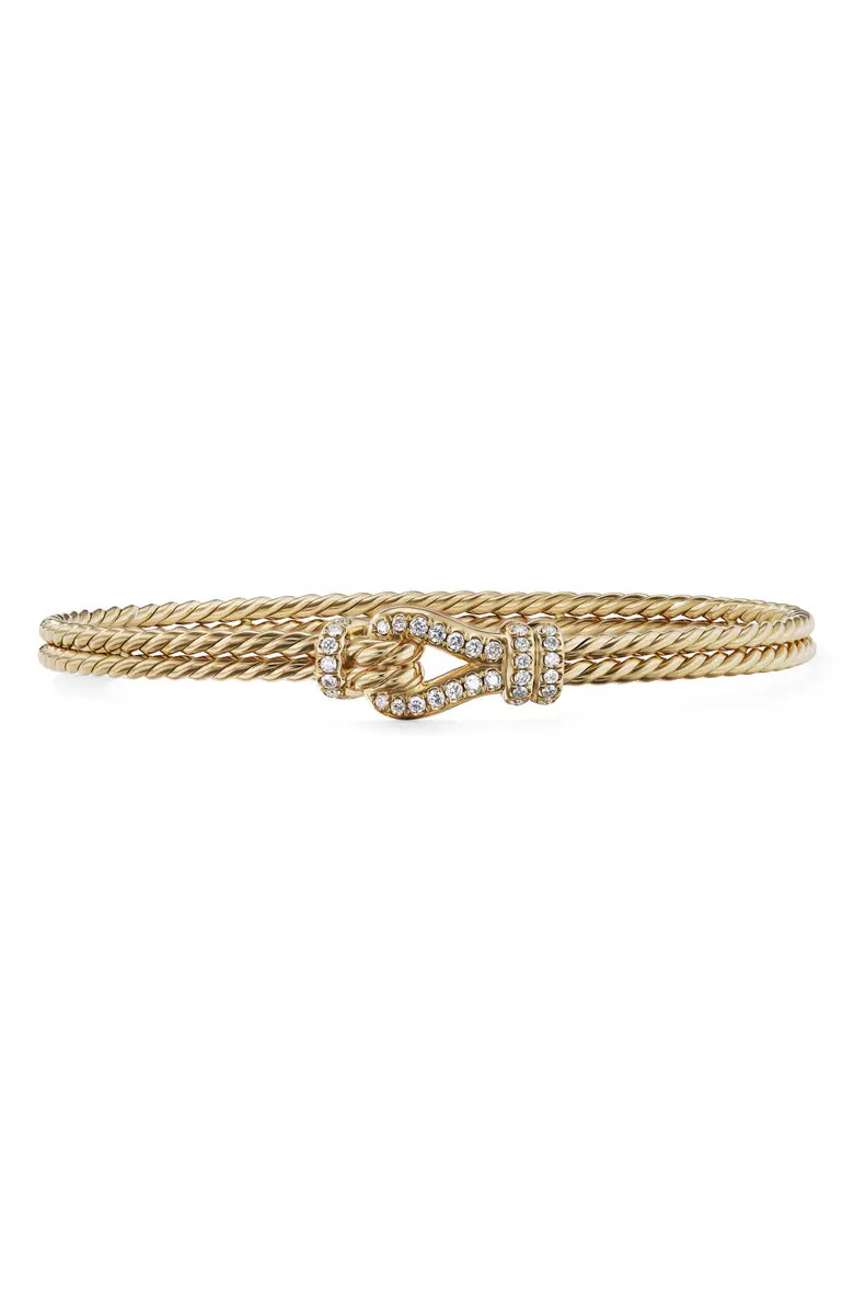 David Yurman Pavé Diamond Loop Bracelet | Nordstrom | Nordstrom