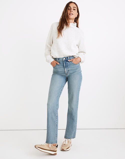 The Tall Perfect Vintage Straight Jean in Hoye Wash | Madewell