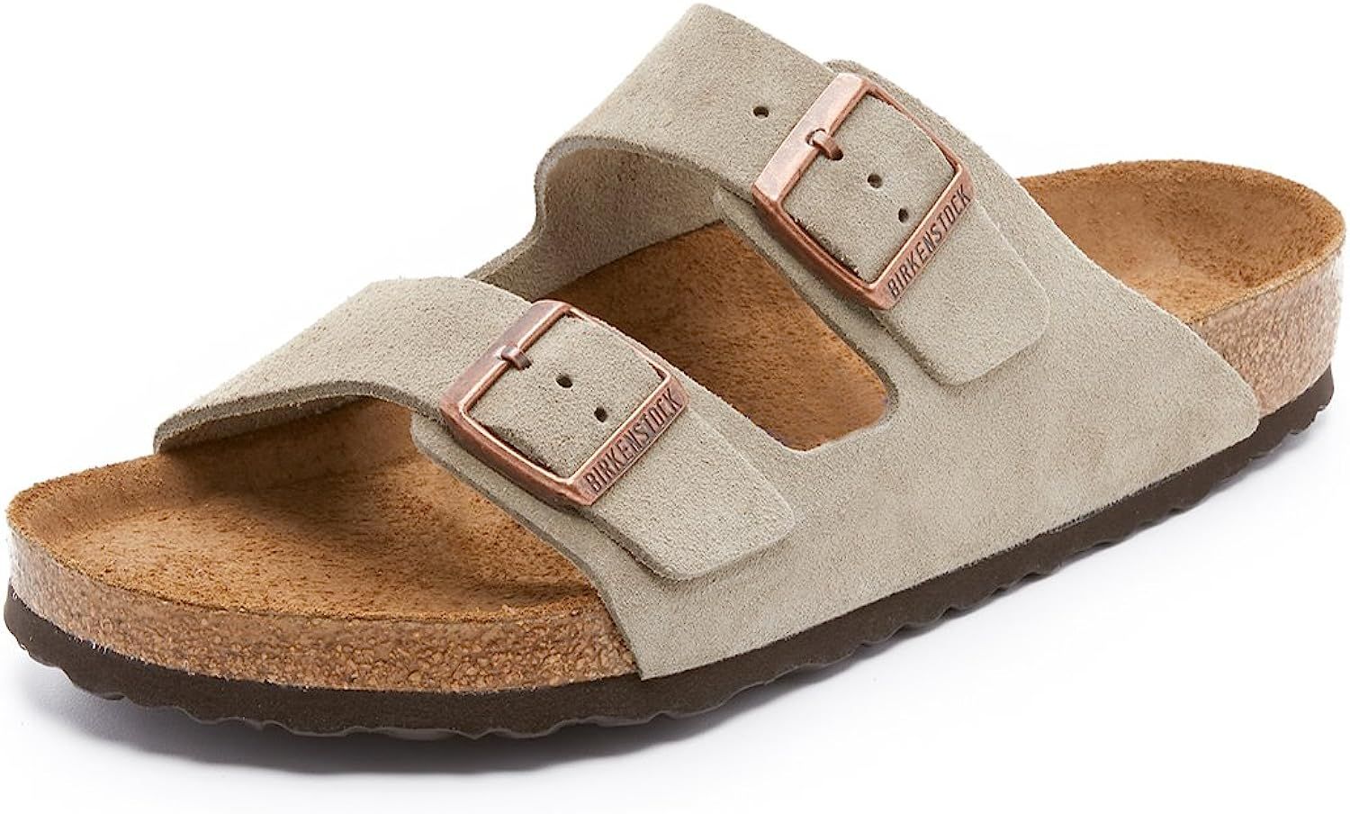 Birkenstock Unisex, Arizona Soft Footbed Sandal - Narrow Width | Amazon (US)