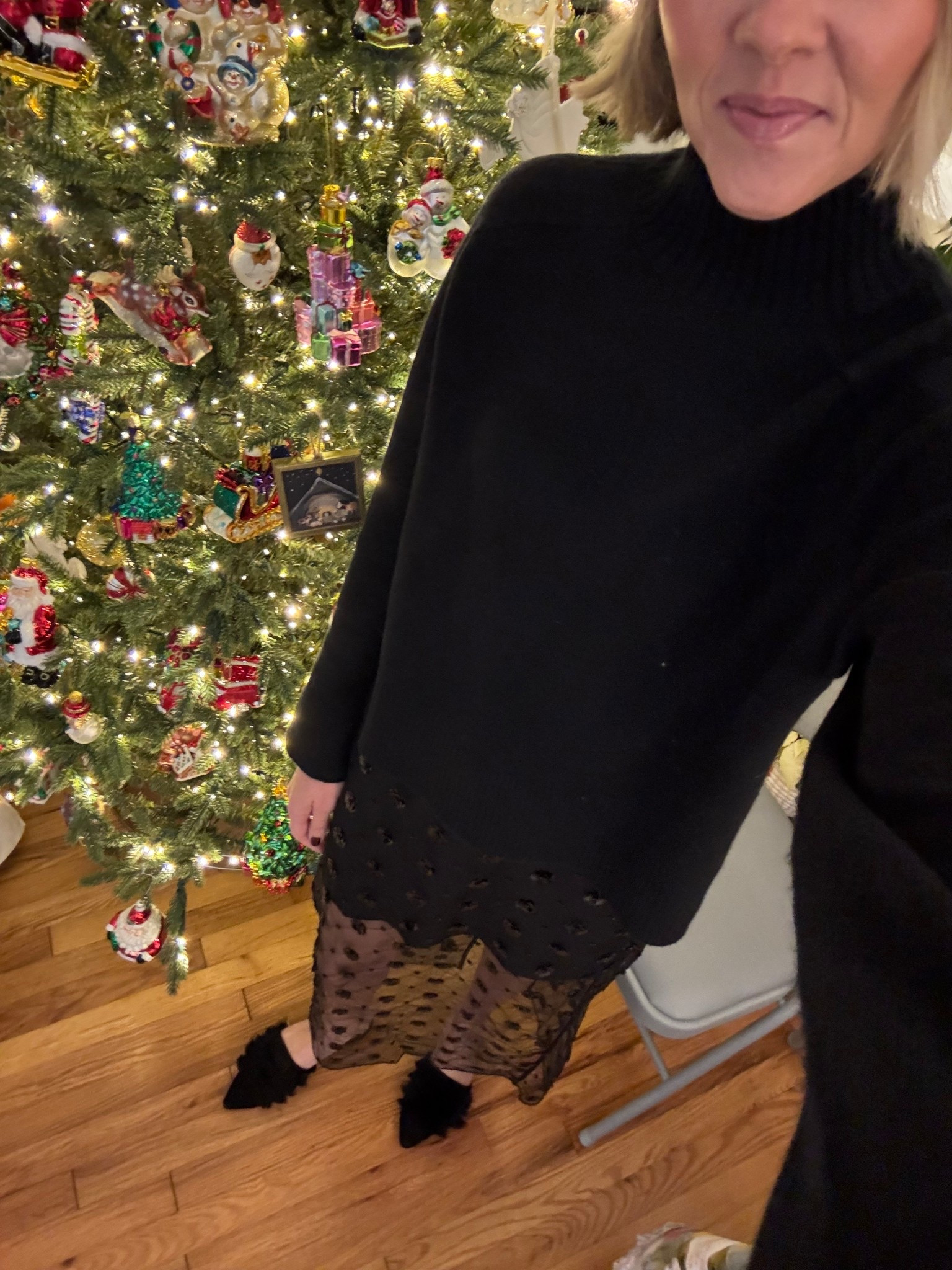 Merry Mahjong wearing all Loft

#LTKSeasonal #LTKHoliday