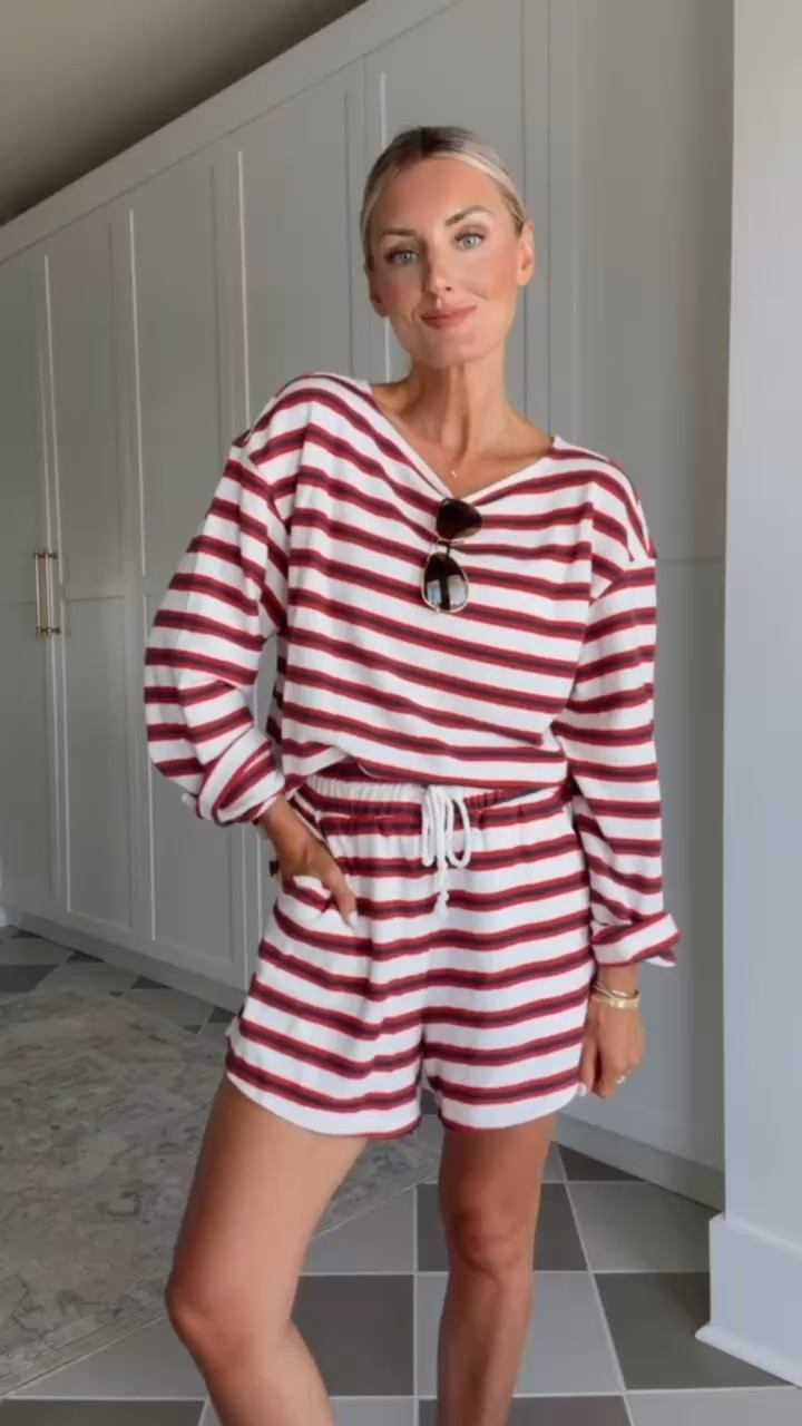 The perfect matching set for a casual Memorial Day or Fourth of July 👏🏼 wearing M in the top & S in the bottoms.

Loverly Grey, Target find, Target fashion, matching set, Memorial Day outfit ideas, Fourth of July outfit ideas, loungewear

#LTKootd #LTKSeasonal