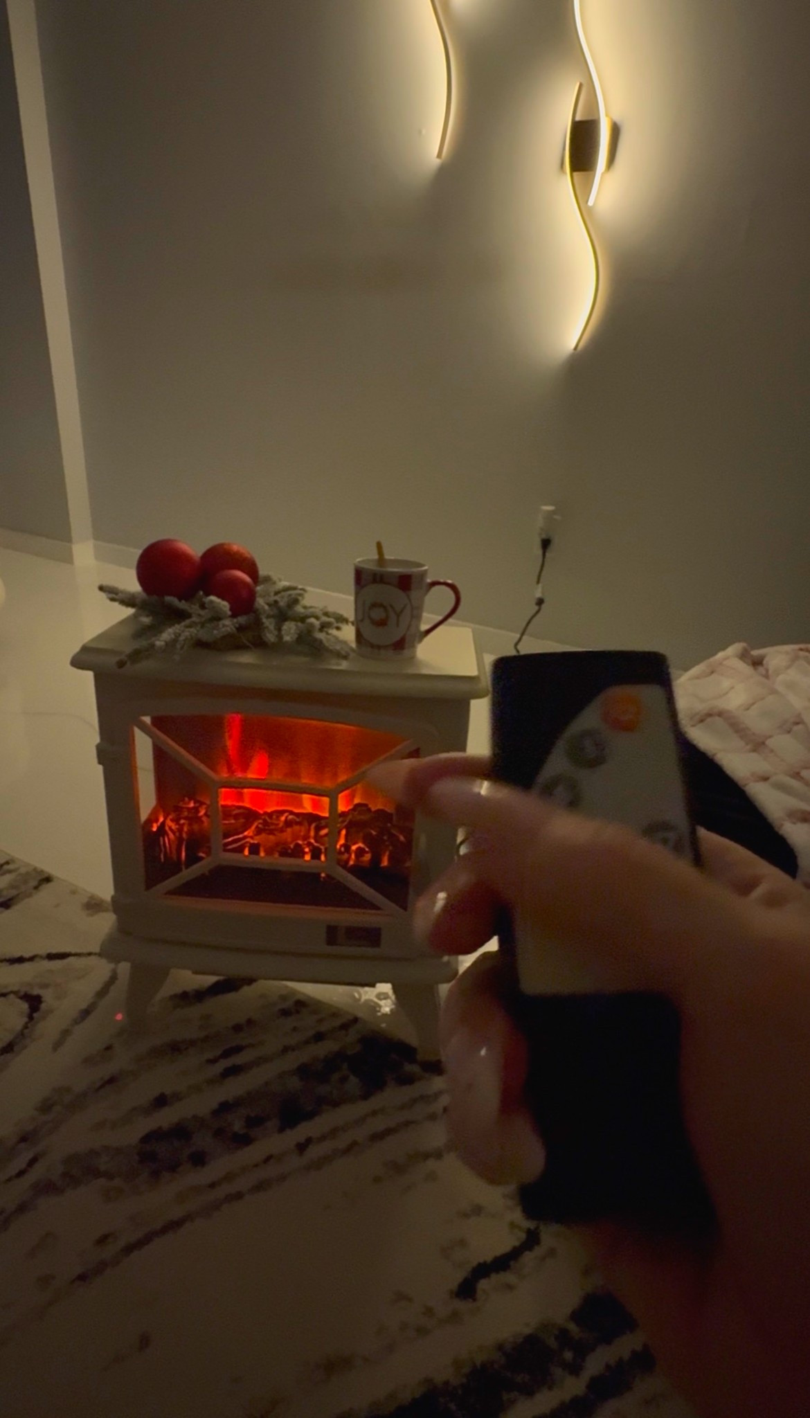 Stove space heater 

#LTKHome #LTKHoliday #LTKSeasonal