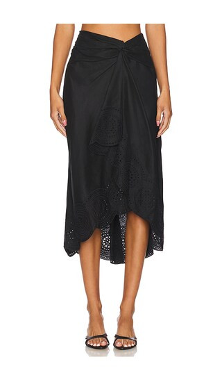 Heather Skirt in Black | Revolve Clothing (Global)