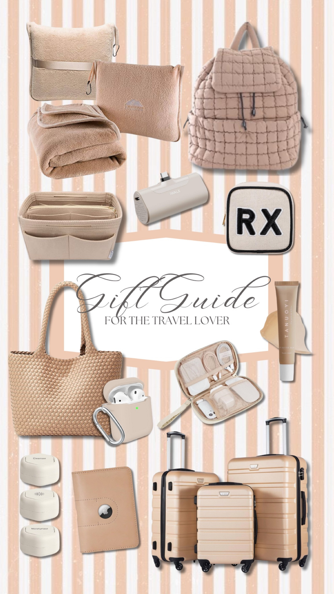 Travel lover holiday gift guide 
Amazon | travel must haves | gift guides | luggage |

#LTKTravel #LTKHoliday #LTKFindsUnder50