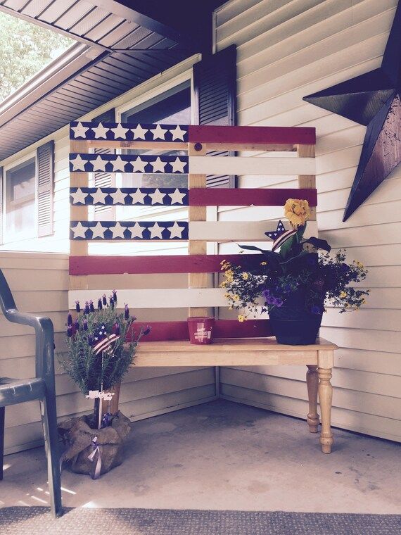 American Flag Pallet | Etsy (US)