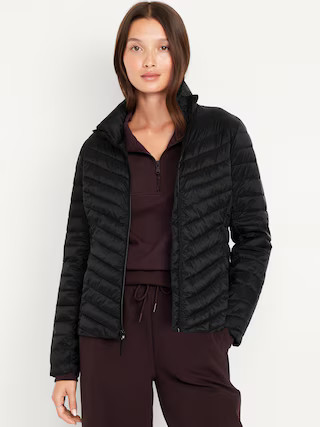 Water-Resistant Narrow-Channel Puffer Jacket | Old Navy (US)