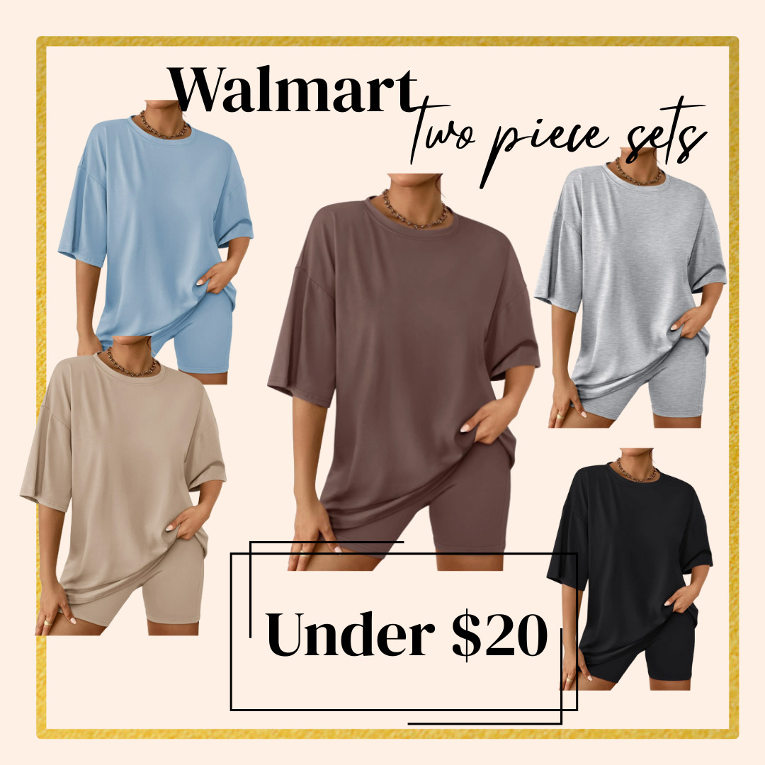 Who doesn't love a comfy two piece set? and for under $20? YES PLEASE #WALMART #twopieceset #loungewear  

 #LTKSaleAlert #LTKFindsUnder50 #LTKStyleTip