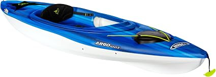 Pelican Argo 100X EXO - Premium Sit-in Recreational Kayak - Exo Cooler Bag Included - 10 ft - Blu... | Amazon (US)