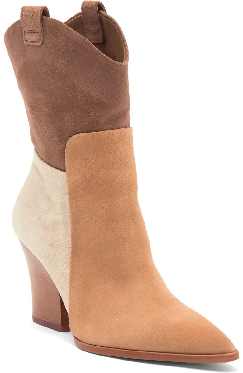 Ragen Colorblock Western Bootie (Women) | Nordstrom Rack