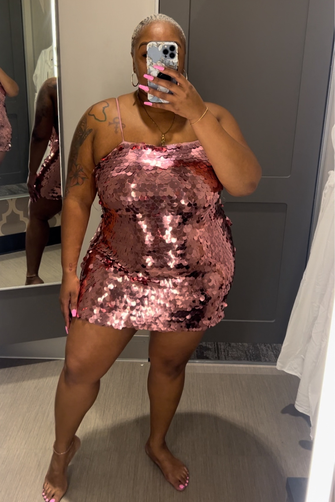Sparkly holiday dress | Plus Size | pink | target | a new day | xl 

#LTKCyberWeek #LTKstyletip #LTKplussize