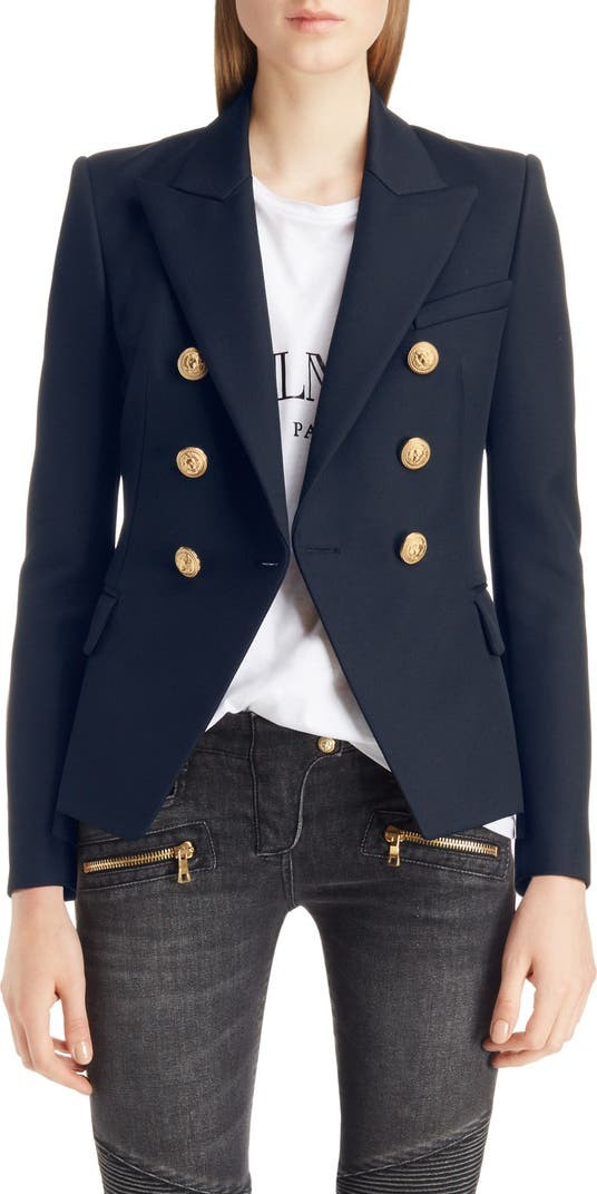 Double Breasted Wool Blazer | Nordstrom