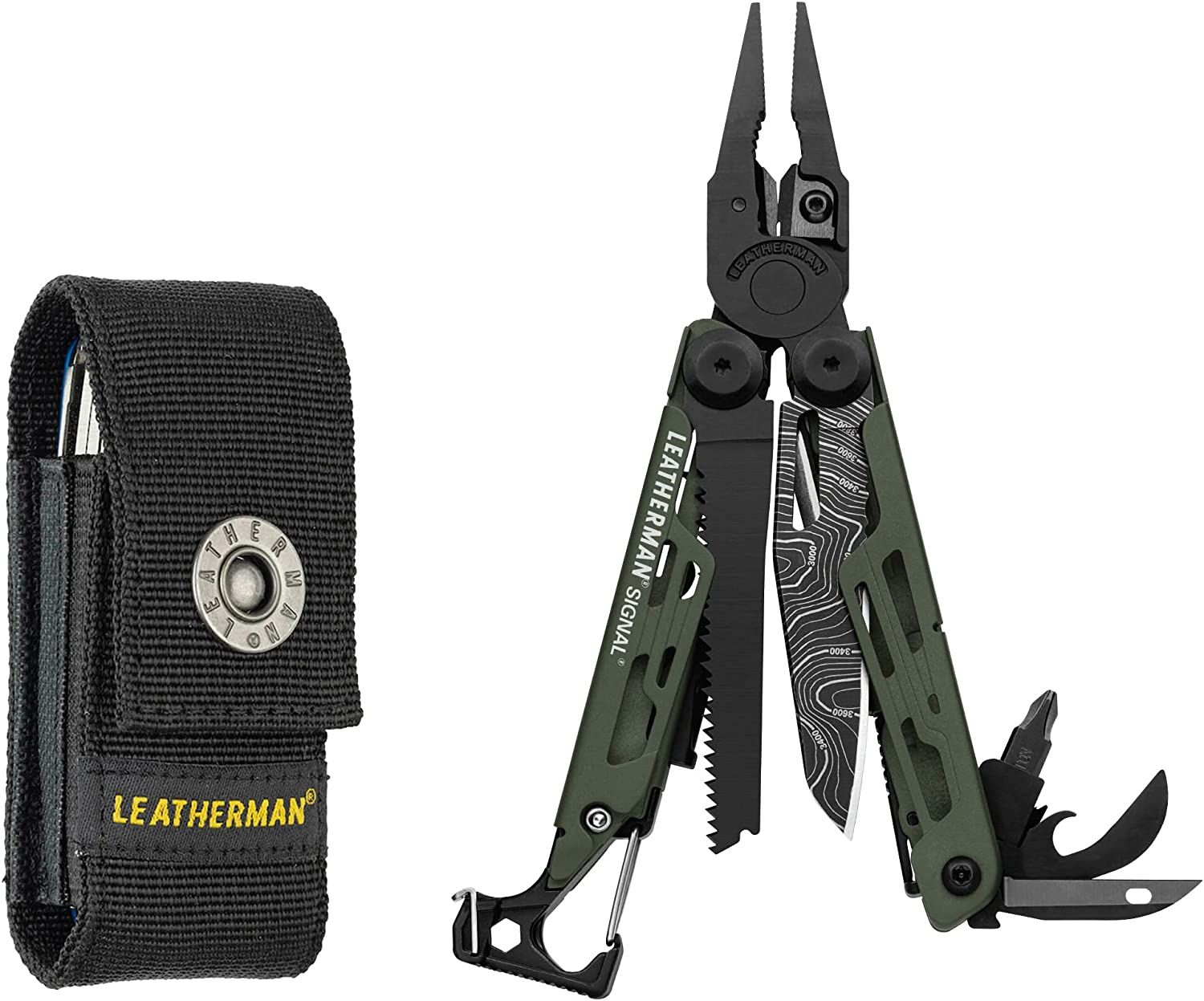 LEATHERMAN, Signal Camping Multitool with Fire Starter, Hammer and Emergency Whistle, Made in the... | Amazon (US)
