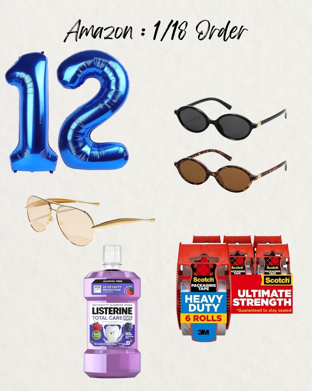 Amazon 1/18 Order / Amazon Order / Amazon Recent Purchases

#LTKSeasonal