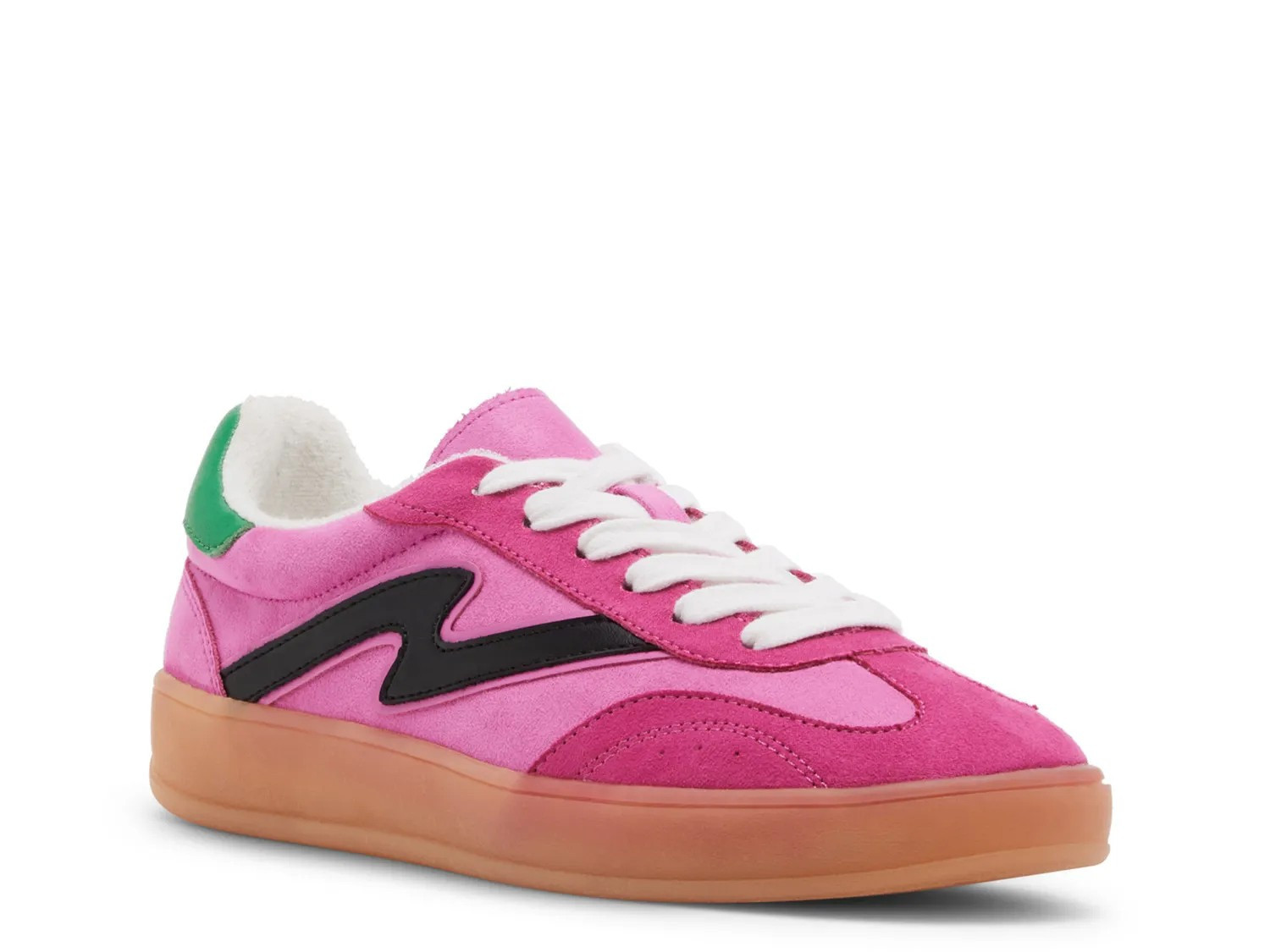 Madden Girl Gia Court Sneaker | Women's | Pink/Multicolor | Size 9.5 | Sneakers | DSW