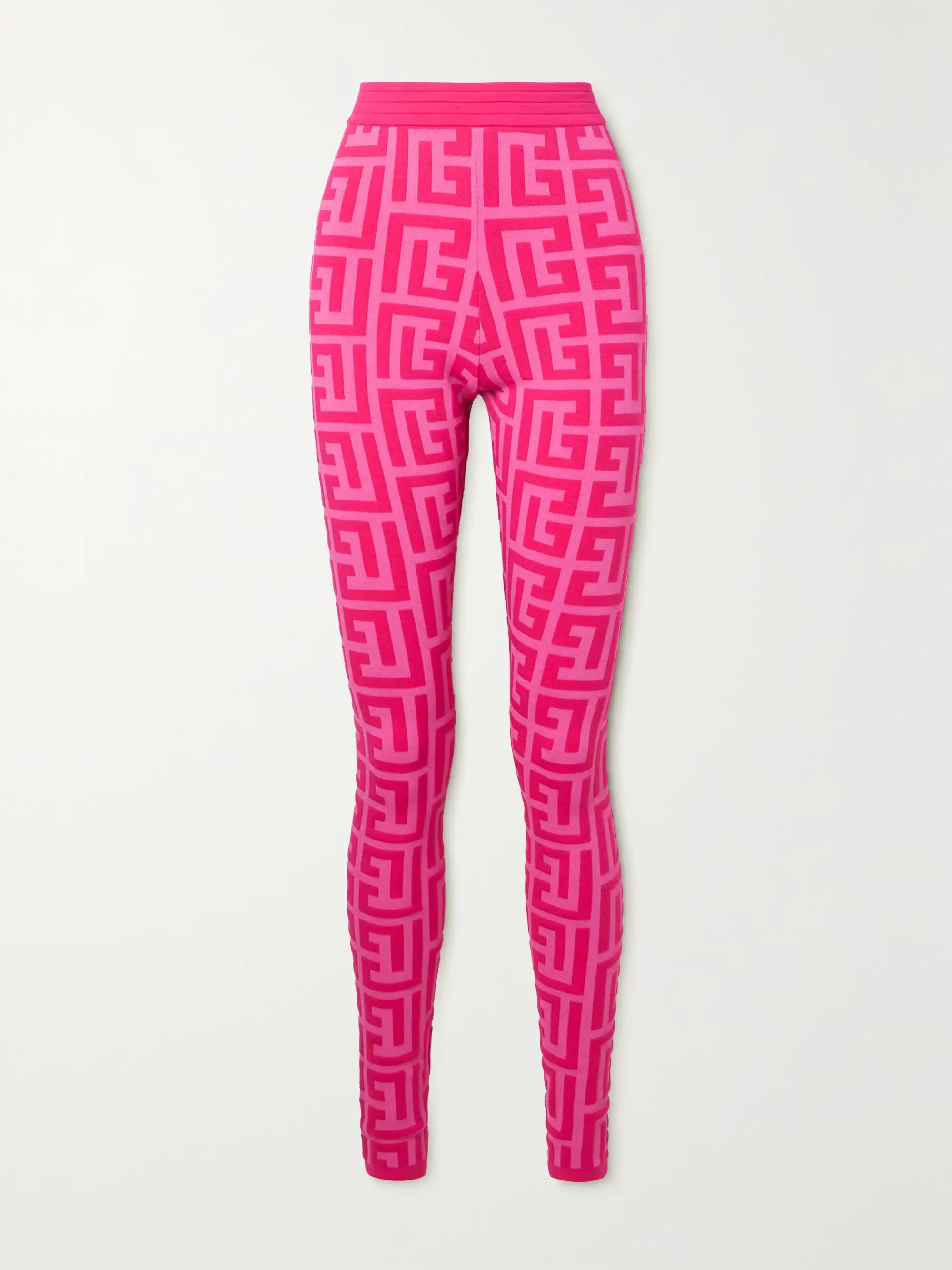 + Barbie jacquard-knit wool-blend leggings | NET-A-PORTER (US)