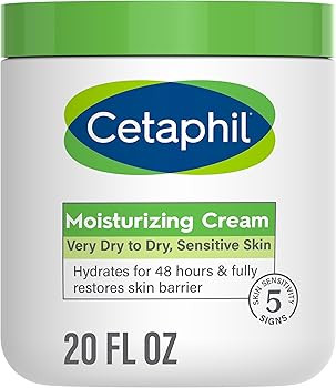 Cetaphil Face & Body Moisturizer, Hydrating Moisturizing Cream for Dry to Very Dry, Sensitive Ski... | Amazon (US)