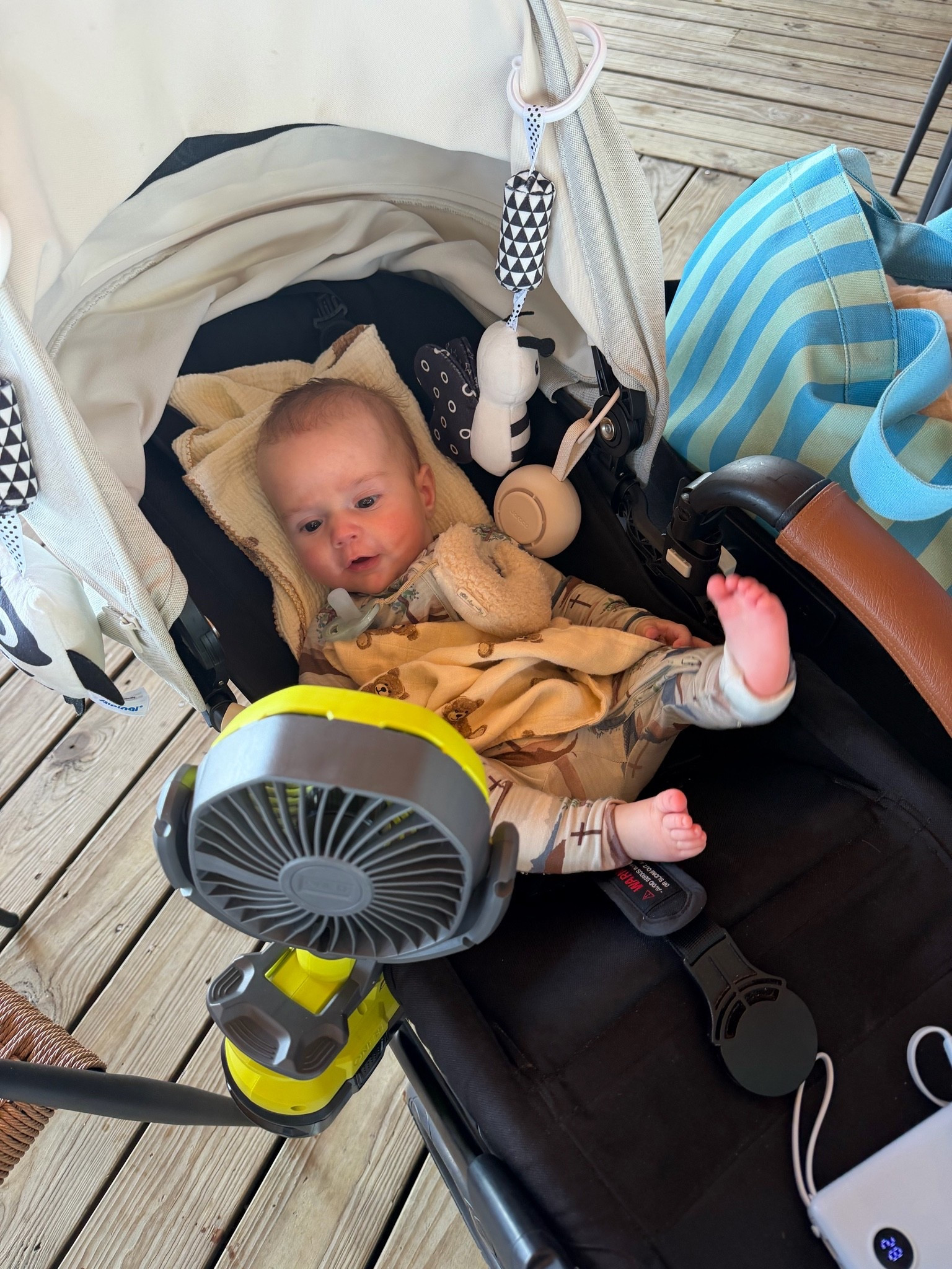 Ditch the octopus fans and get these they last way longer! I have the bigger one and smaller version plus a handle neck fan i wear then baby wearing, I get a fan then mason gets one.

#LTKmomlife #LTKKids #LTKBaby