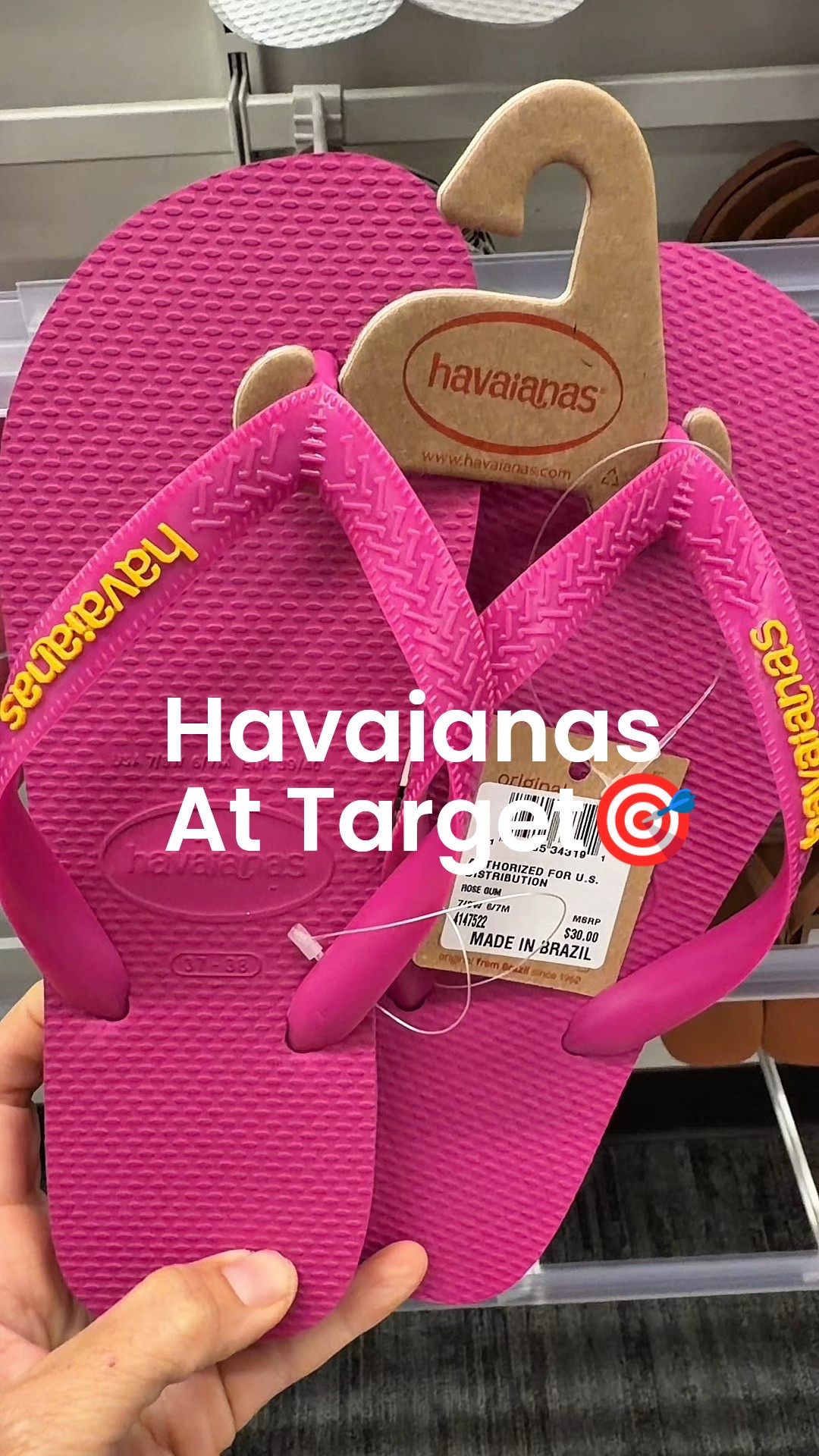 🚨HAVAIANAS now available at TARGET 🎯🚨