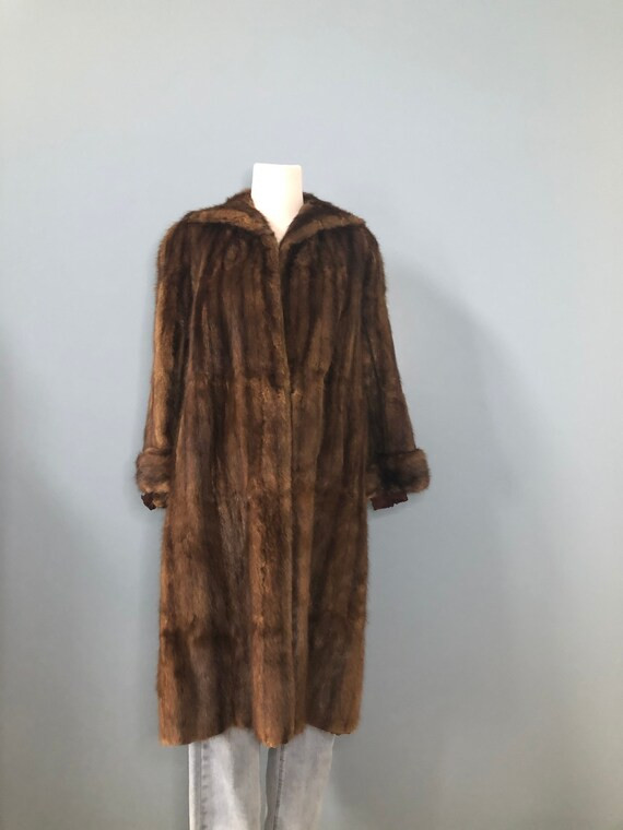 Vintage MINK Fur COAT / Full Length Long Real Fur / Genuine | Etsy | Etsy (US)