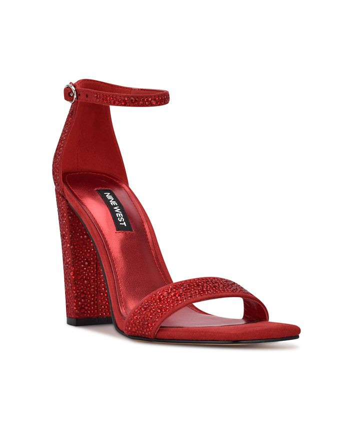 Nine West Women's Marry Rhinestone Dress Sandals & Reviews - Sandals - Shoes - Macy's | Macys (US)