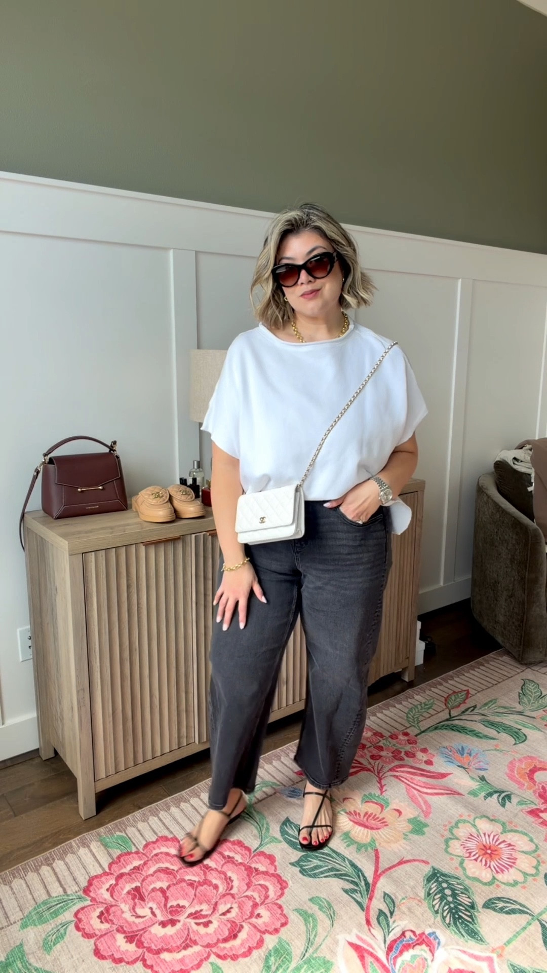 These washed out black barrel jeans are incredibly comfortable with stretch yet with structure! I’m wearing a size XL petite and they fit beautifully. The top is one size and styles easily with many options. My sandals are back as well and run true to size. They were a best seller last year too. If you missed out last year, make sure you snag them before they’re gone.

#LTKMidsize #LTKOver40 #LTKSpringSale