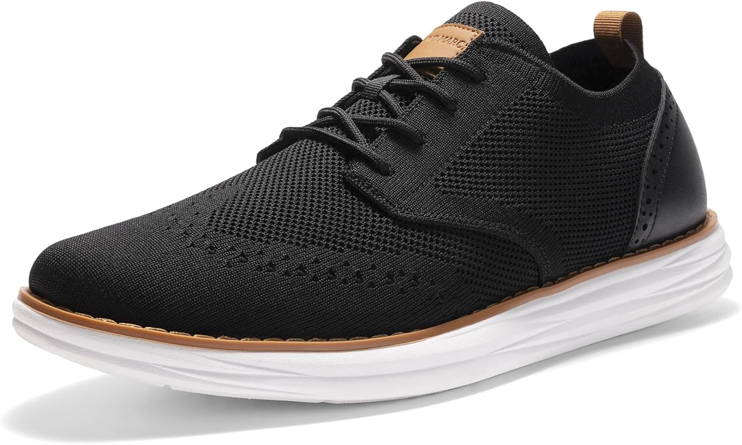 Bruno Marc Men's KnitFlex Craft Mesh Oxfords Sneakers Casual Dress Lace-Up Lightweight Walking Sh... | Amazon (US)