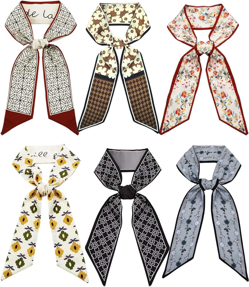 Purse Scarf Headband Scarf Handbag Scarf Neck Scarf Purse Decorative Scarf Purse Fashion Present | Amazon (US)