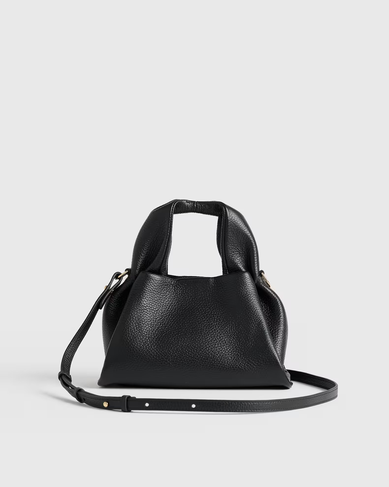 Italian Leather Trapeze Crossbody | Quince