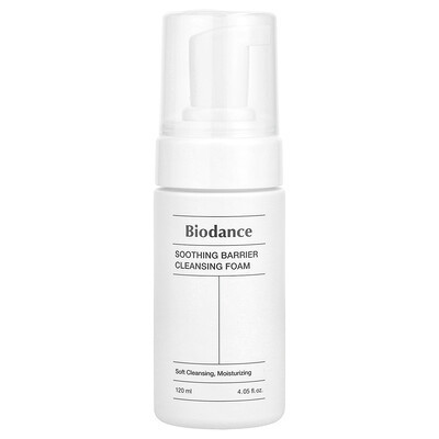 Biodance, Soothing Barrier Cleansing Foam, 4.05 fl oz (120 ml) | iHerb
