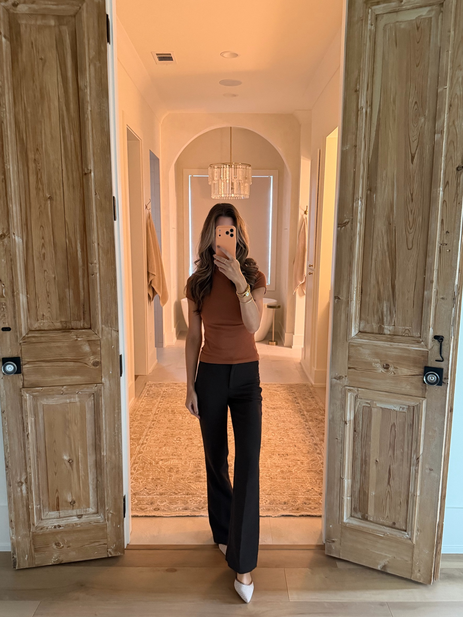 Top: TJ Maxx
Pants: Zara (tall girl approved) XS
Shoes: Ross 

#LTKWorkwear #LTKmomlife #LTKootd