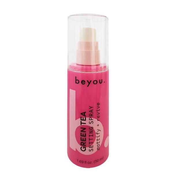 Beyou Energizing Green Tea Facial Mist and Setting Spray, Sensitive Skin Friendly - 1.69 fl oz | Target
