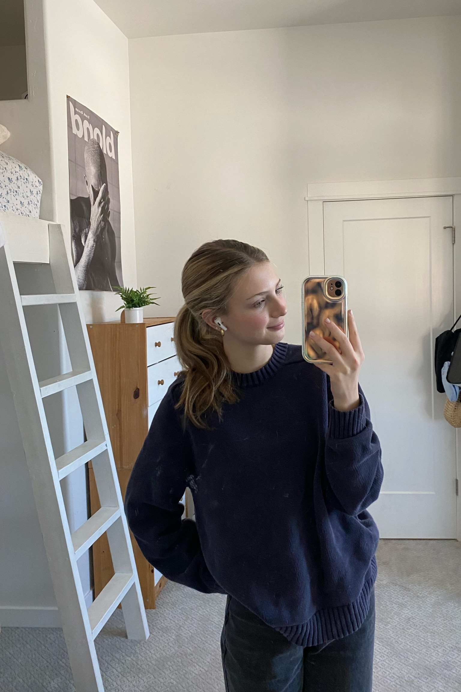 Oversized winter sweater for the cold - navy blue Brianna sweater from brandy 

#LTKSeasonal #LTKsalealert #LTKstyletip