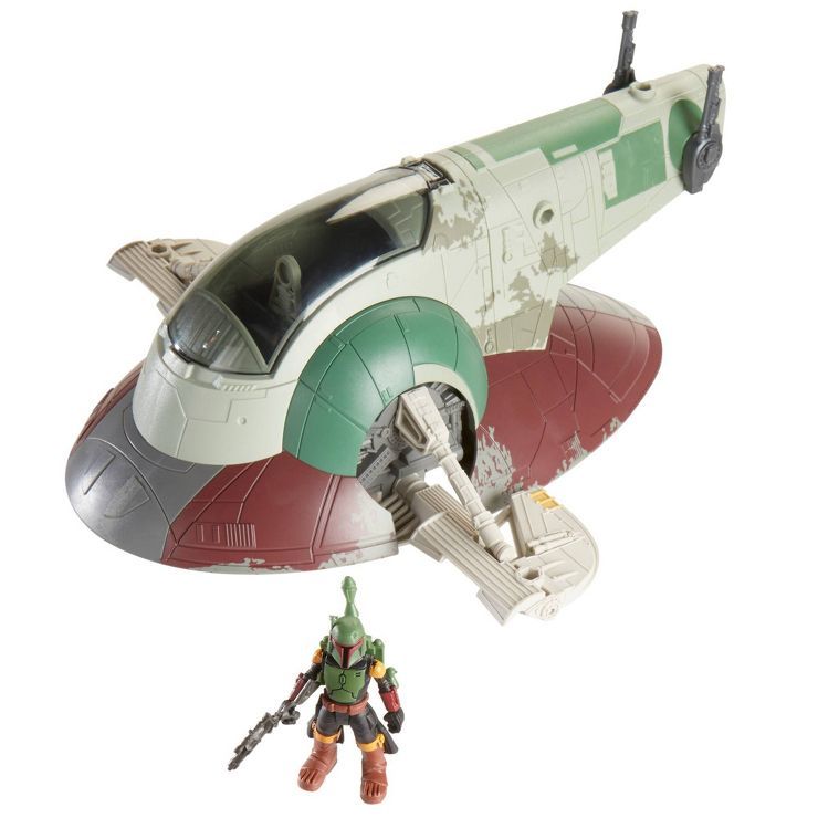 Star Wars Mission Fleet Starship Skirmish - Boba Fett Action Figure and Firespray Starship | Target