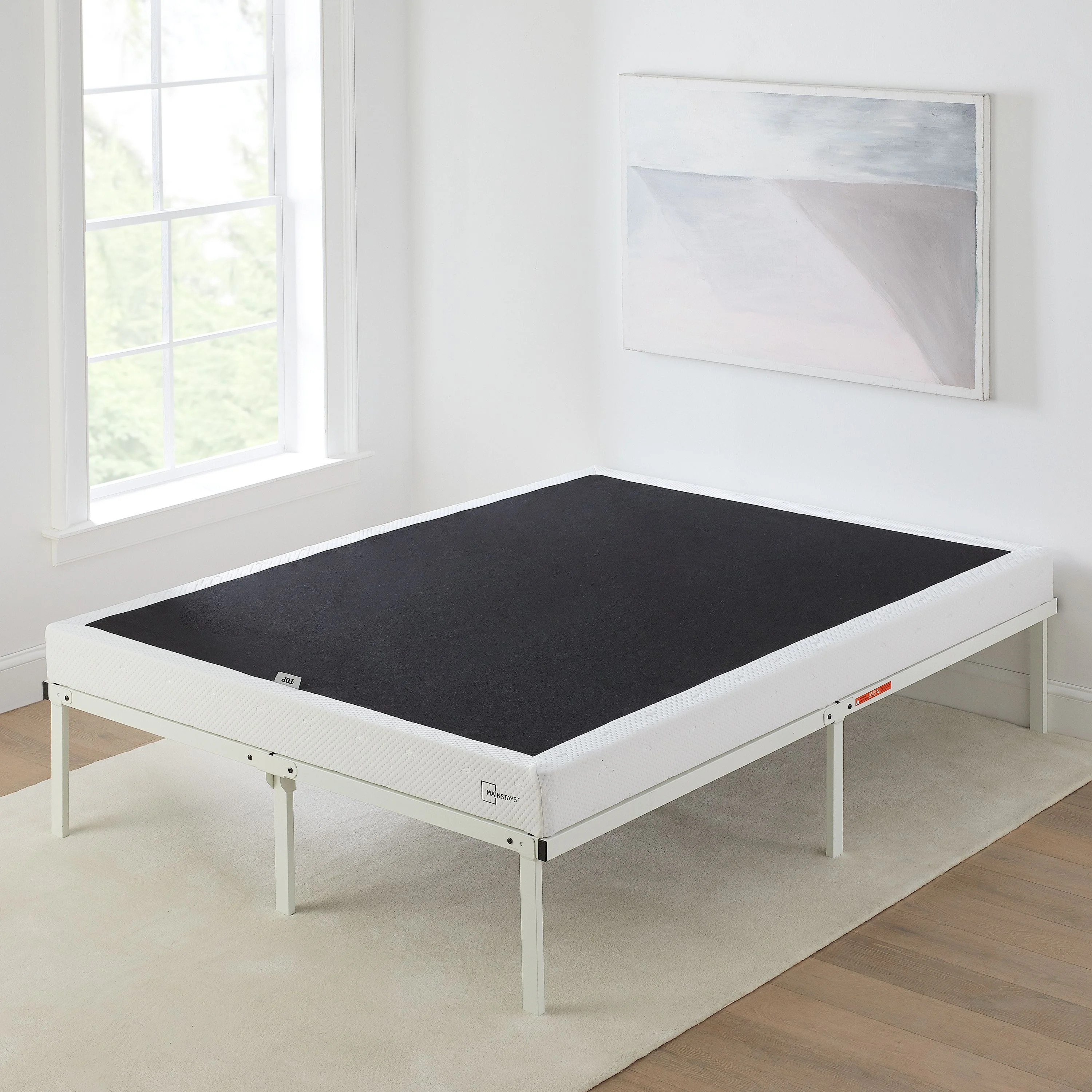 Mainstays 5" King High Profile Easy Assembly Smart Metal Box Spring | Walmart (US)