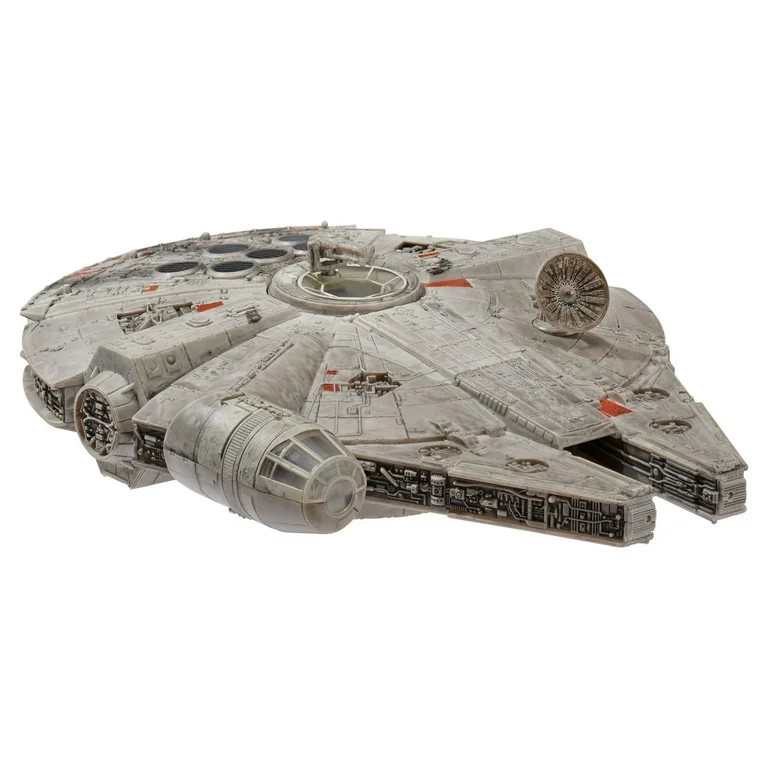 STAR WARS Micro Galaxy Squadron Millennium Falcon - 9-Inch Assault Class Vehicle with Four 1-Inch... | Walmart (US)