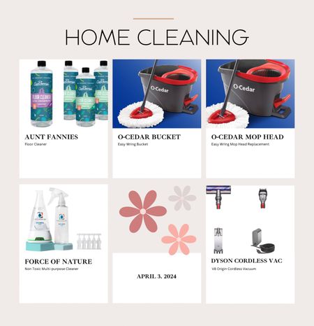Just a few of my favorite spring cleaning products! 💐 🧼 

#LTKhome #LTKfamily #LTKxTarget